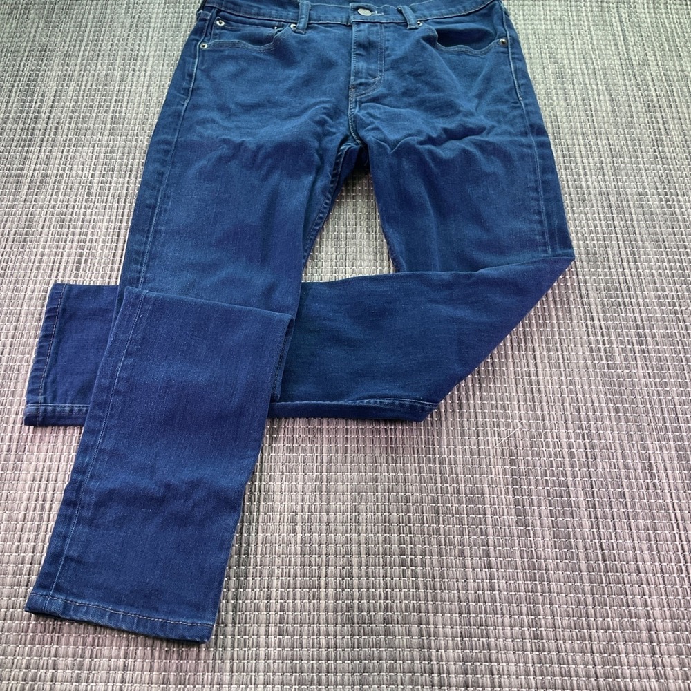 Levis 510 Skinny Fit Mens Blue Denim Jeans 31x30 Stretch Casual Pants